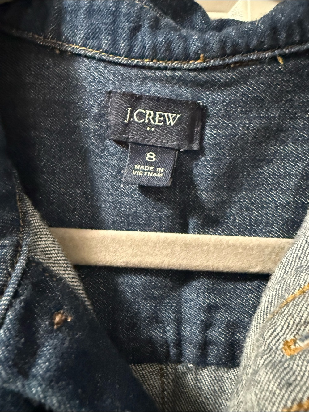 J. Crew Indigo Denim dress - Dark Blue